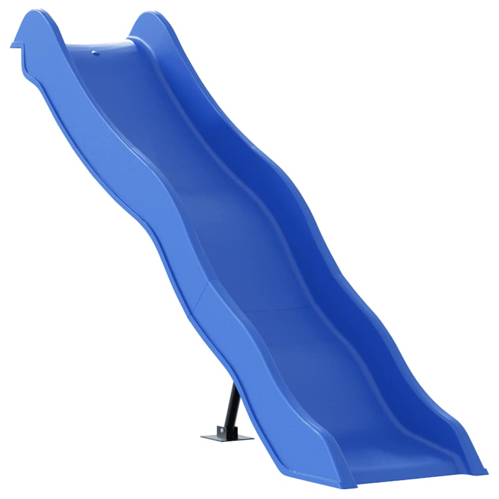 Vidaxl Kinderrutsche 174x38 cm Polypropenblau