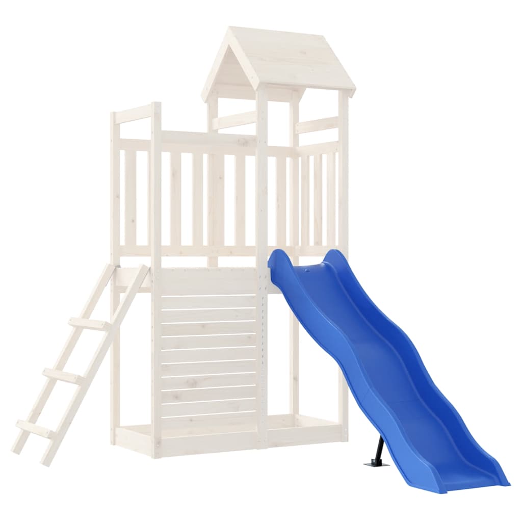 Vidaxl Kinderrutsche 174x38 cm Polypropenblau