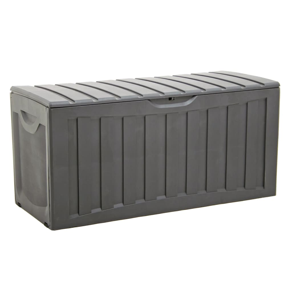 VIDAXL -Speicherbox 118x53x57 cm Polypropylenschwarz