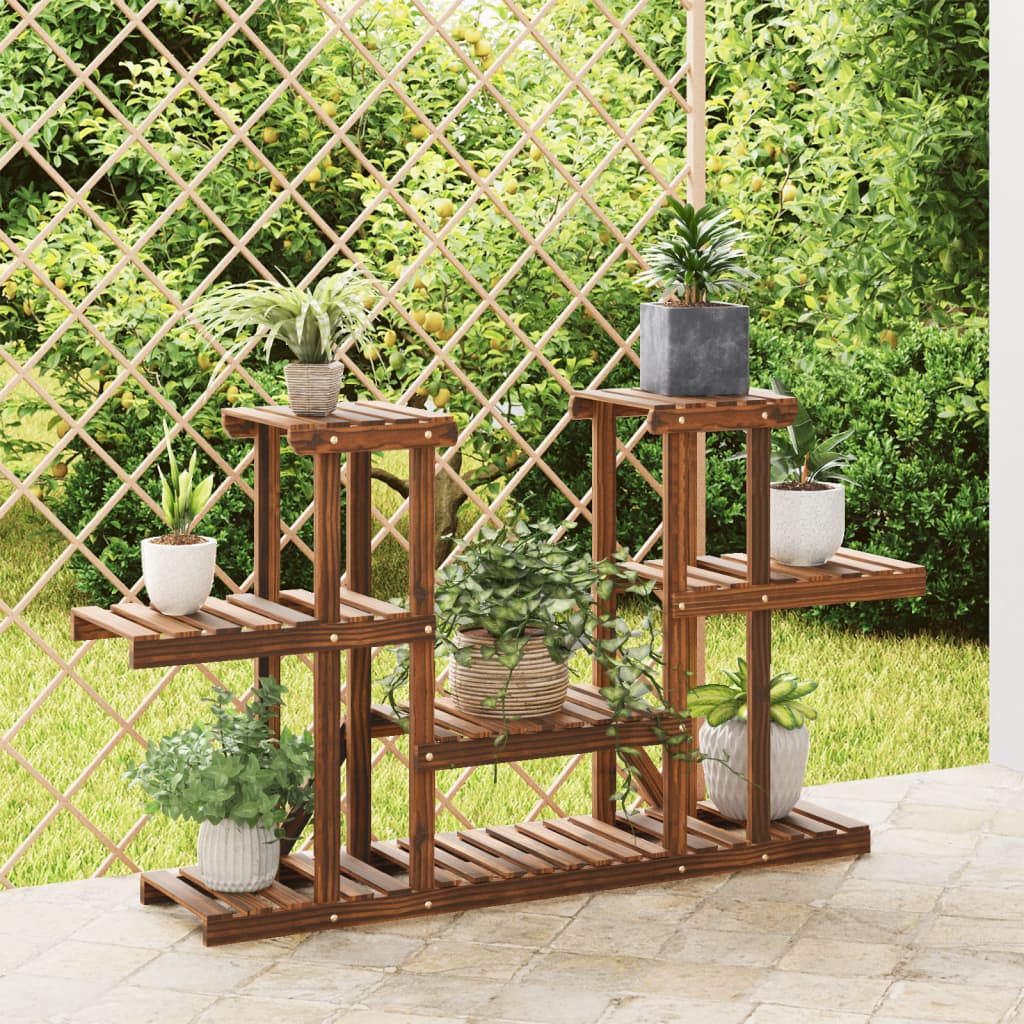 Vidaxl Plant Standard 110x25x73 cm Festkieferholz