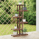 VIDAXL -Pflanzenstandard 75x25x140,5 cm Festkieferholz