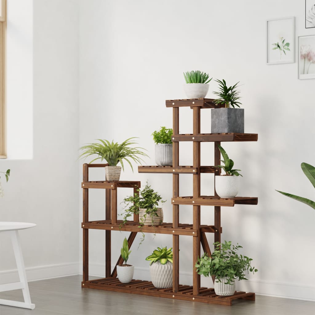VIDAXL -Pflanzenstandard 110x25x111 cm Festkieferholz