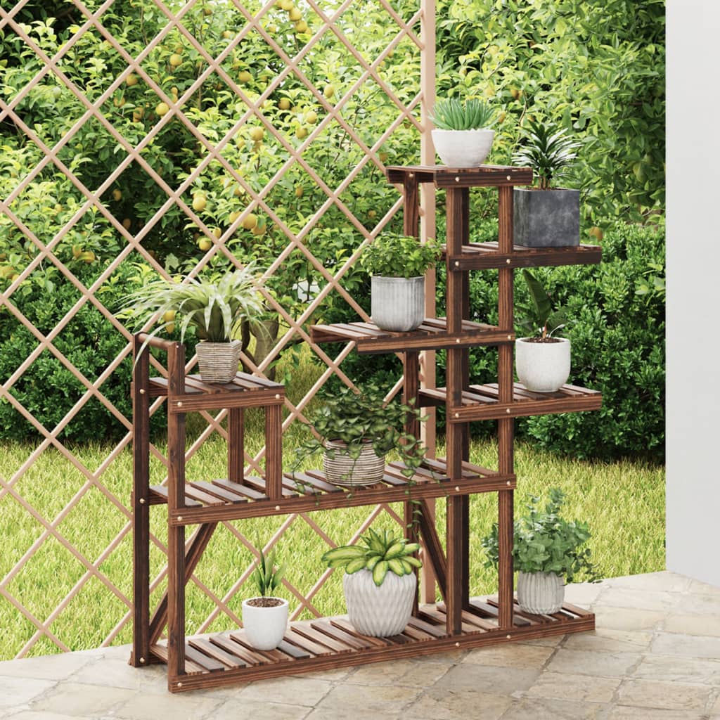 VIDAXL -Pflanzenstandard 110x25x111 cm Festkieferholz