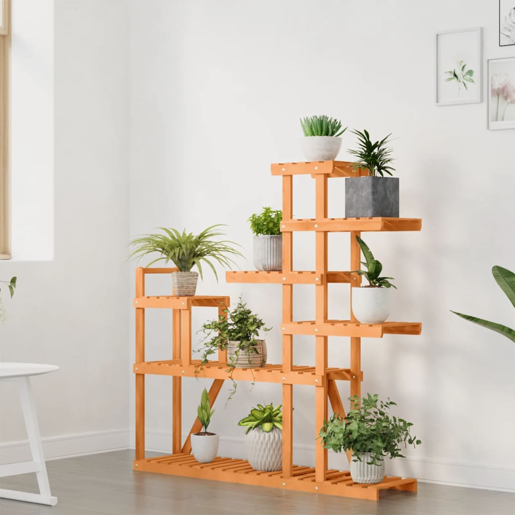 VIDAXL -Pflanzenstandard 110x25x111 cm Festkieferholz