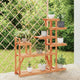 VIDAXL -Pflanzenstandard 110x25x111 cm Festkieferholz