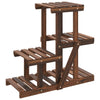 Vidaxl Plant Standard 58x25x51 cm Festkieferholz