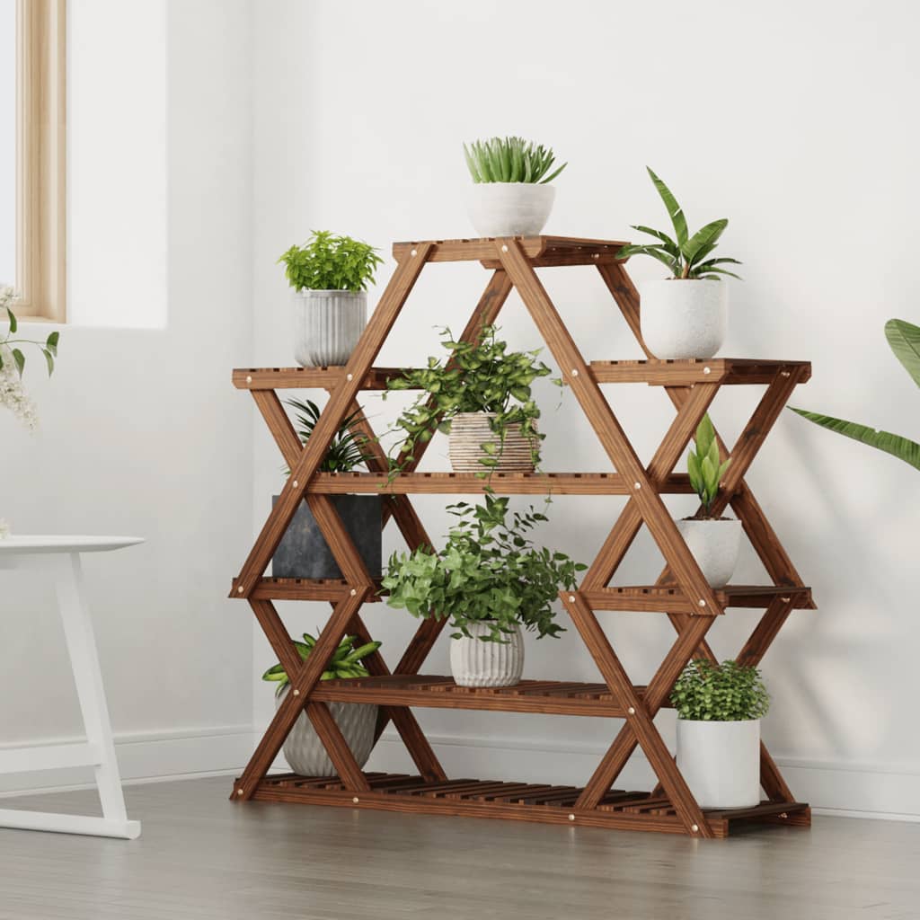 Vidaxl Plant Standard 110x25x105 cm Festkieferholz