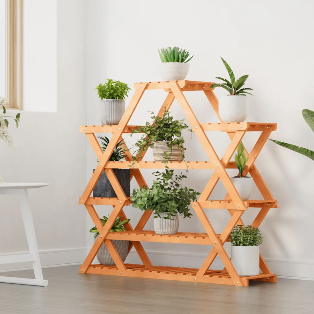 Vidaxl Plant Standard 110x25x105 cm Festkieferholz