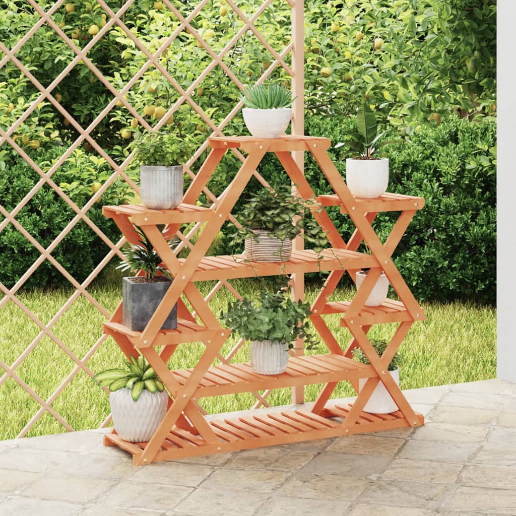 Vidaxl Plant Standard 110x25x105 cm Festkieferholz