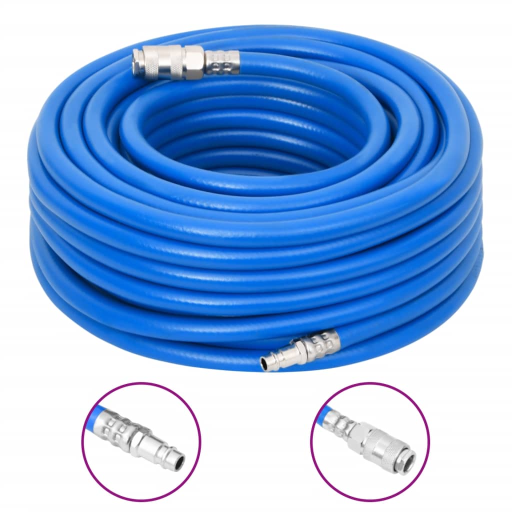 Vidaxl -Luftschlauch 0,7 '' 2 m PVC Blau