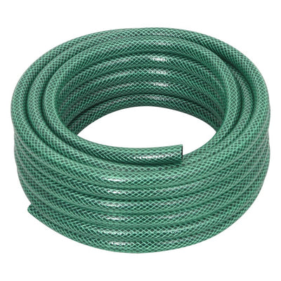 Vidaxl Gartenschlauch mit Kupplung Set 0,6 '' 30 m PVC Grün
