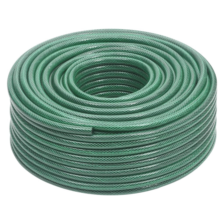 Vidaxl Gartenschlauch mit Kupplungsset 0,5'' 100 m PVC grün
