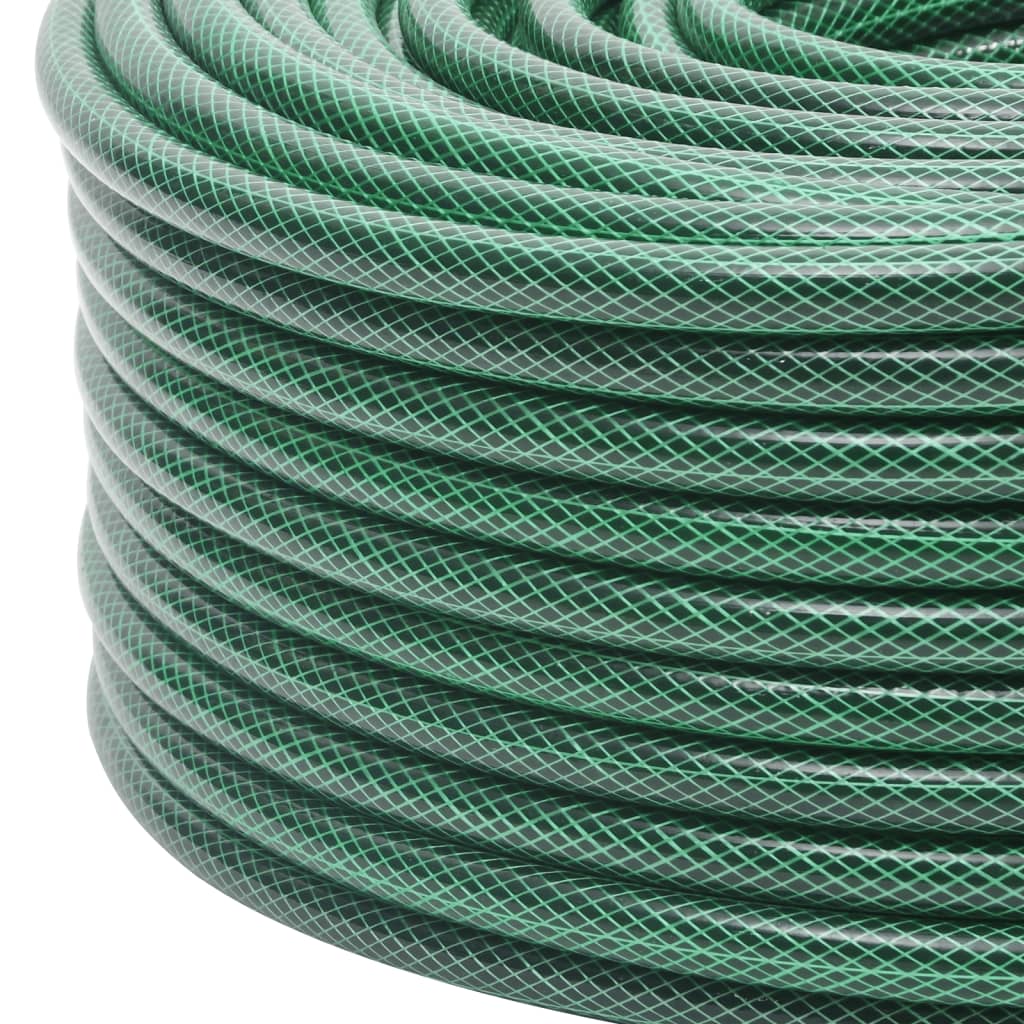 Vidaxl Gartenschlauch 0,5'' 100 m PVC grün