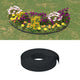 Vidaxl Gartenkanten 3 St 10 m 10 cm Polyethylen Schwarz