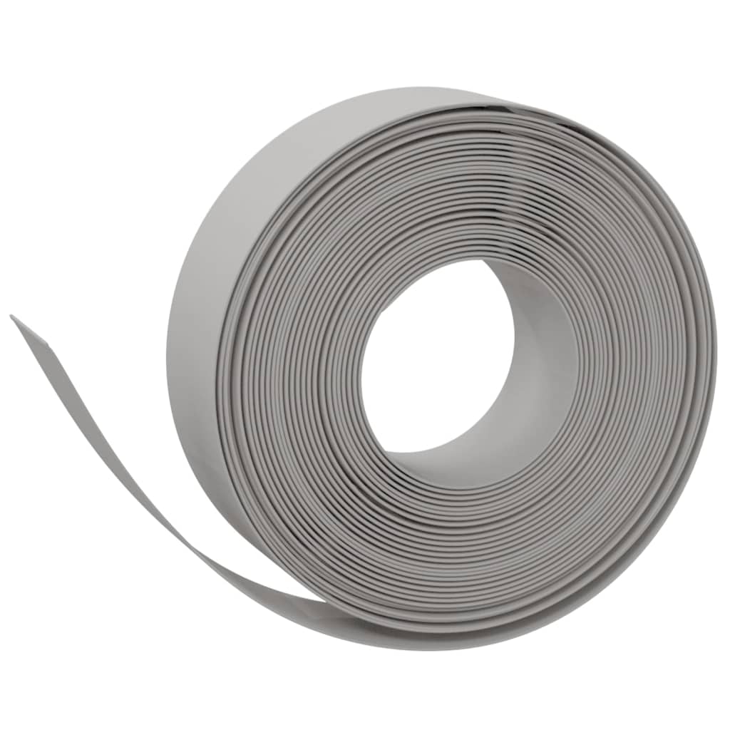 Vidaxl Gartenkanten 3 St 10 m 15 cm Polyethylengrau