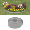 Vidaxl Gartenkanten 4 Stcs 10 m 20 cm Polyethylengrau