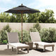 VIDAXL -Parasol mit Holzstange 196x231 cm Anthrazit -ausgelöst