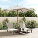VIDAXL -Parasol mit Holzstangen 300x300x273 cm sandgerissen