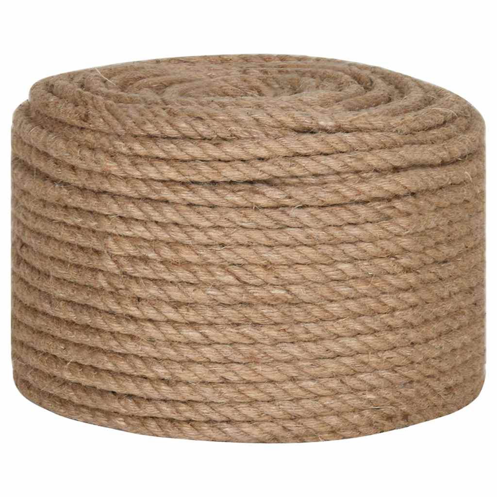 Vidaxl -Seil 50 m lang 14 mm dicker Jute