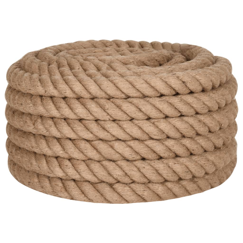 Vidaxl -Seil 5 m lang 36 mm dicker Jute