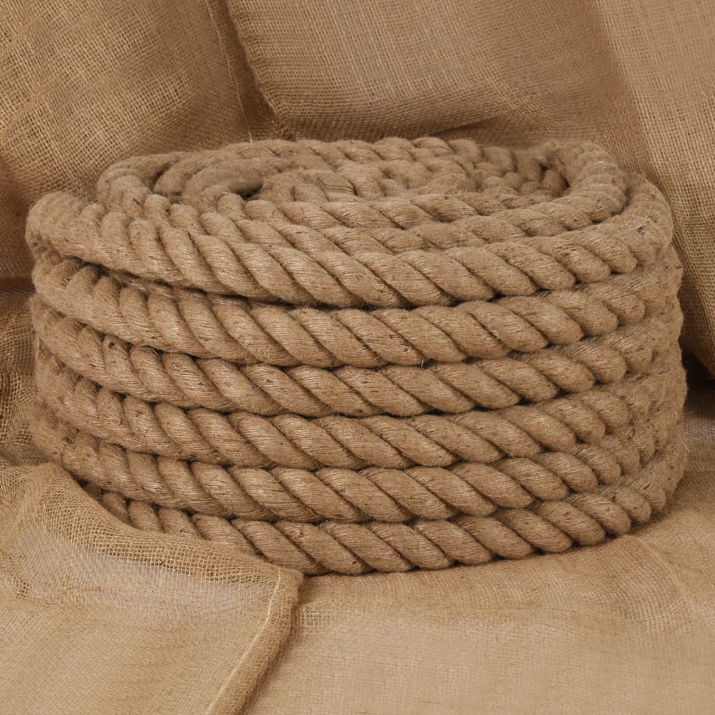 Vidaxl -Seil 5 m lang 40 mm dicker Jute