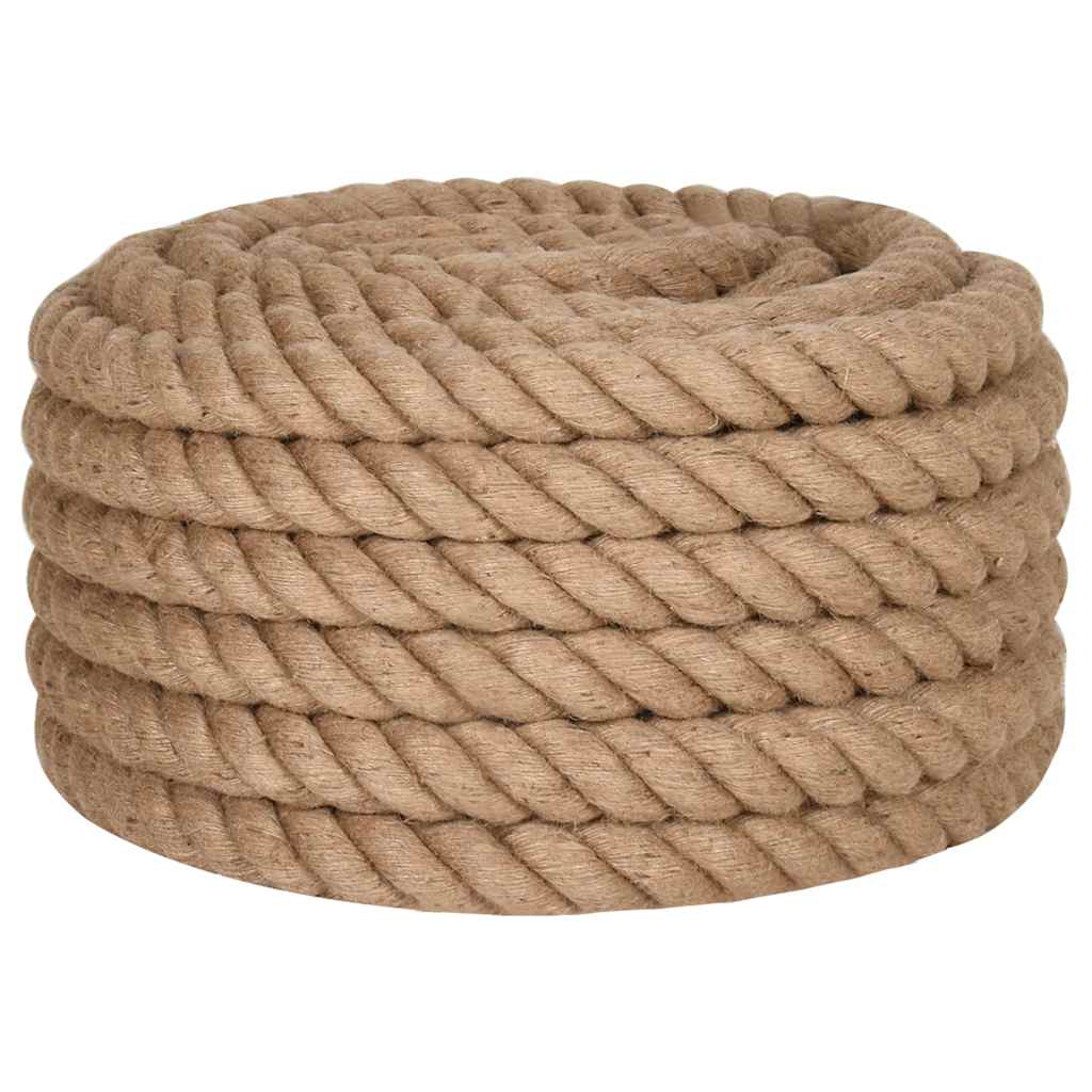 Vidaxl -Seil 10 m lang 40 mm dicker Jute