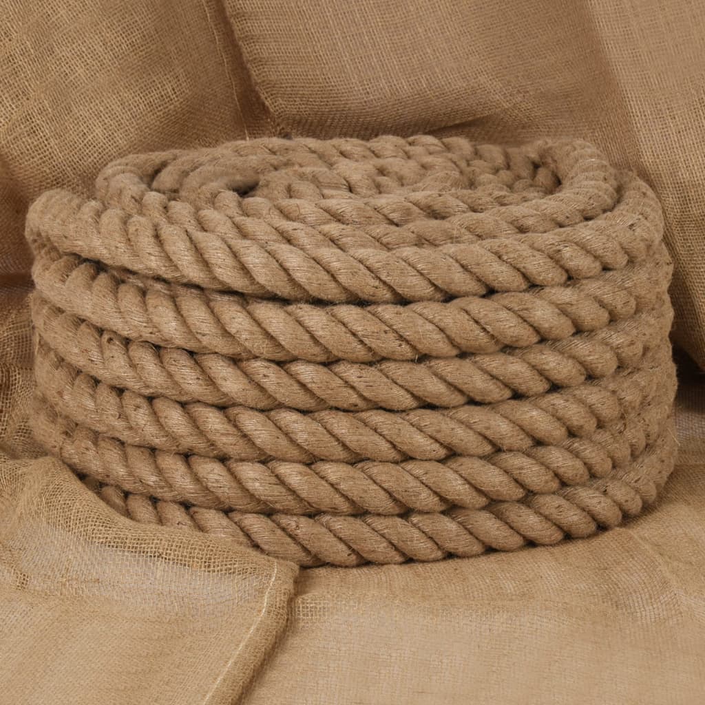 Vidaxl -Seil 10 m lang 50 mm dicker Jute