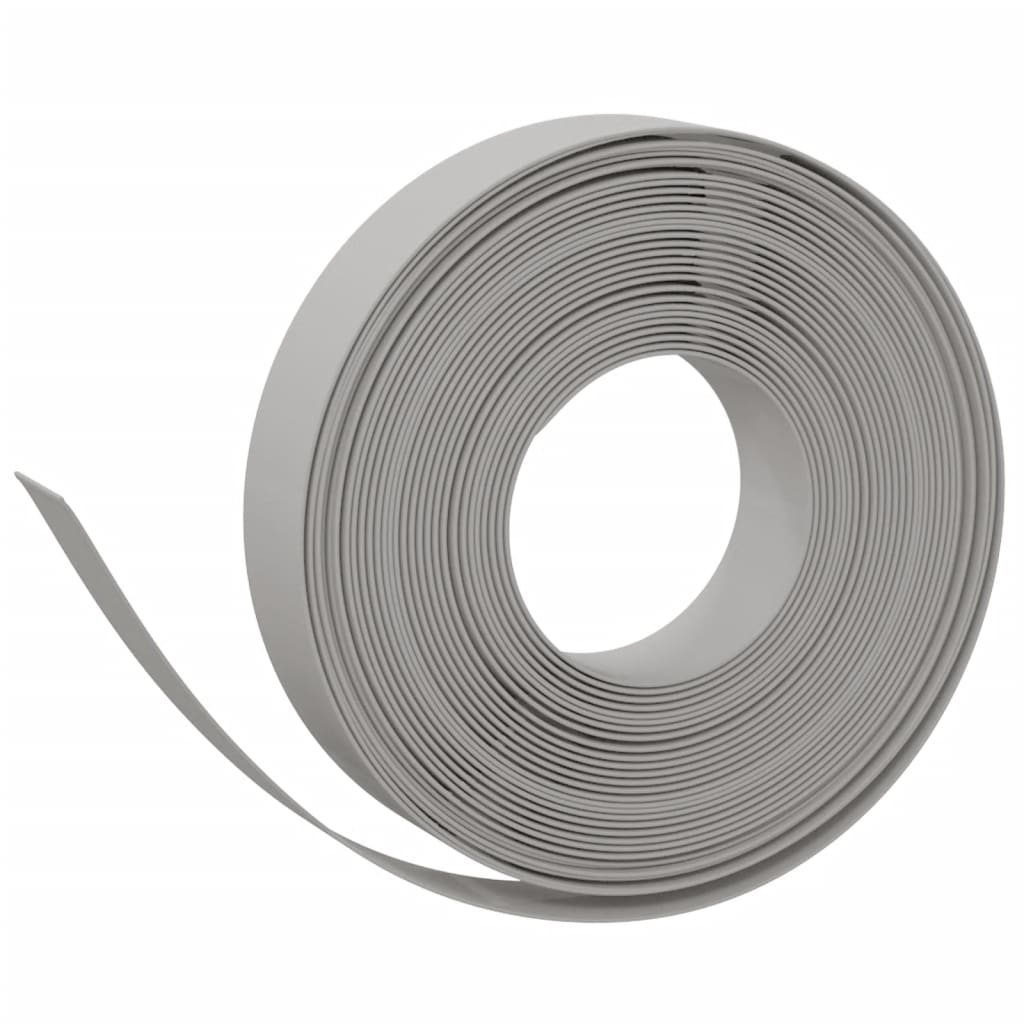 Vidaxl Gartenband 10 m 10 cm Polyethylengrau