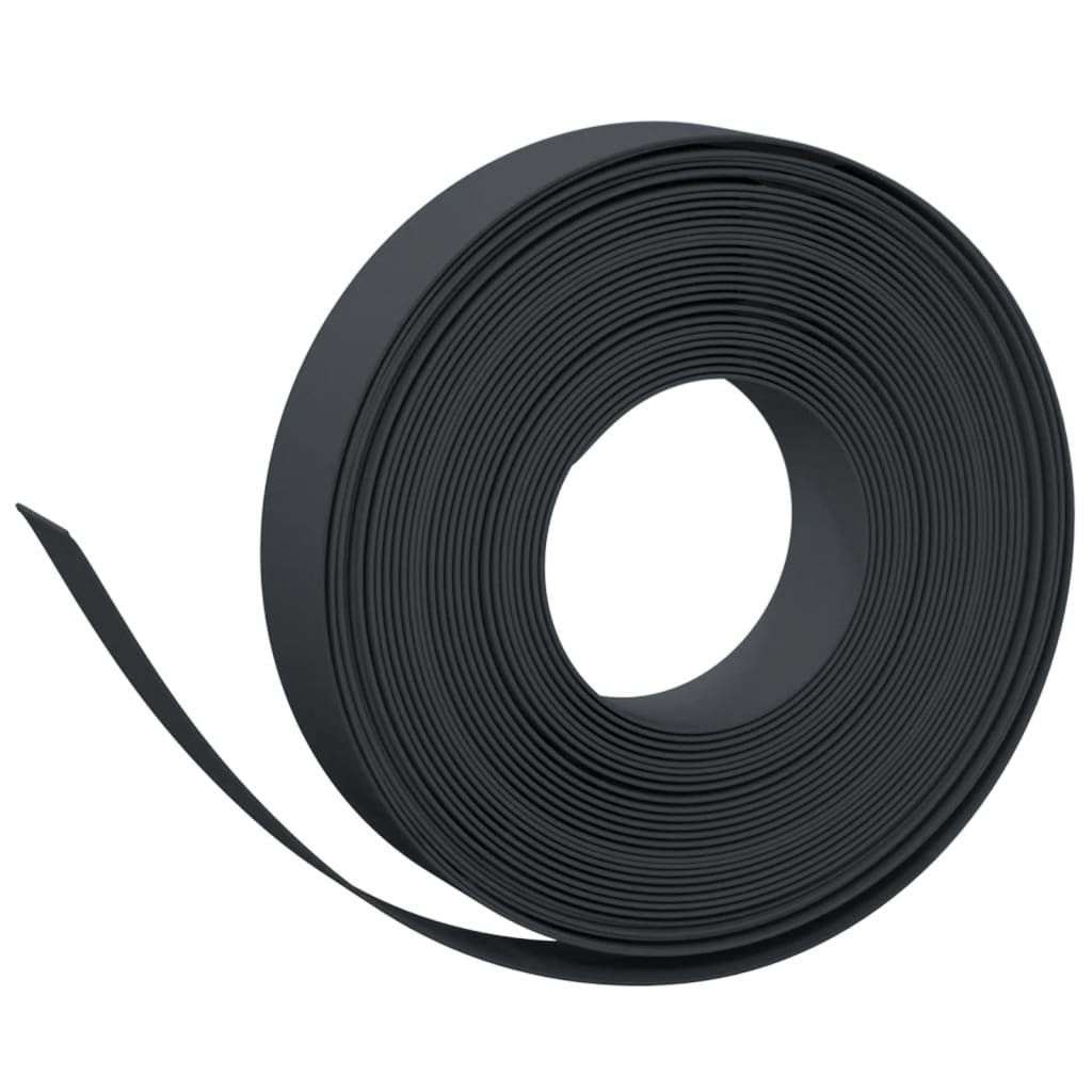 Vidaxl Garden Limit 10 m 10 cm Polyethylenschwarz