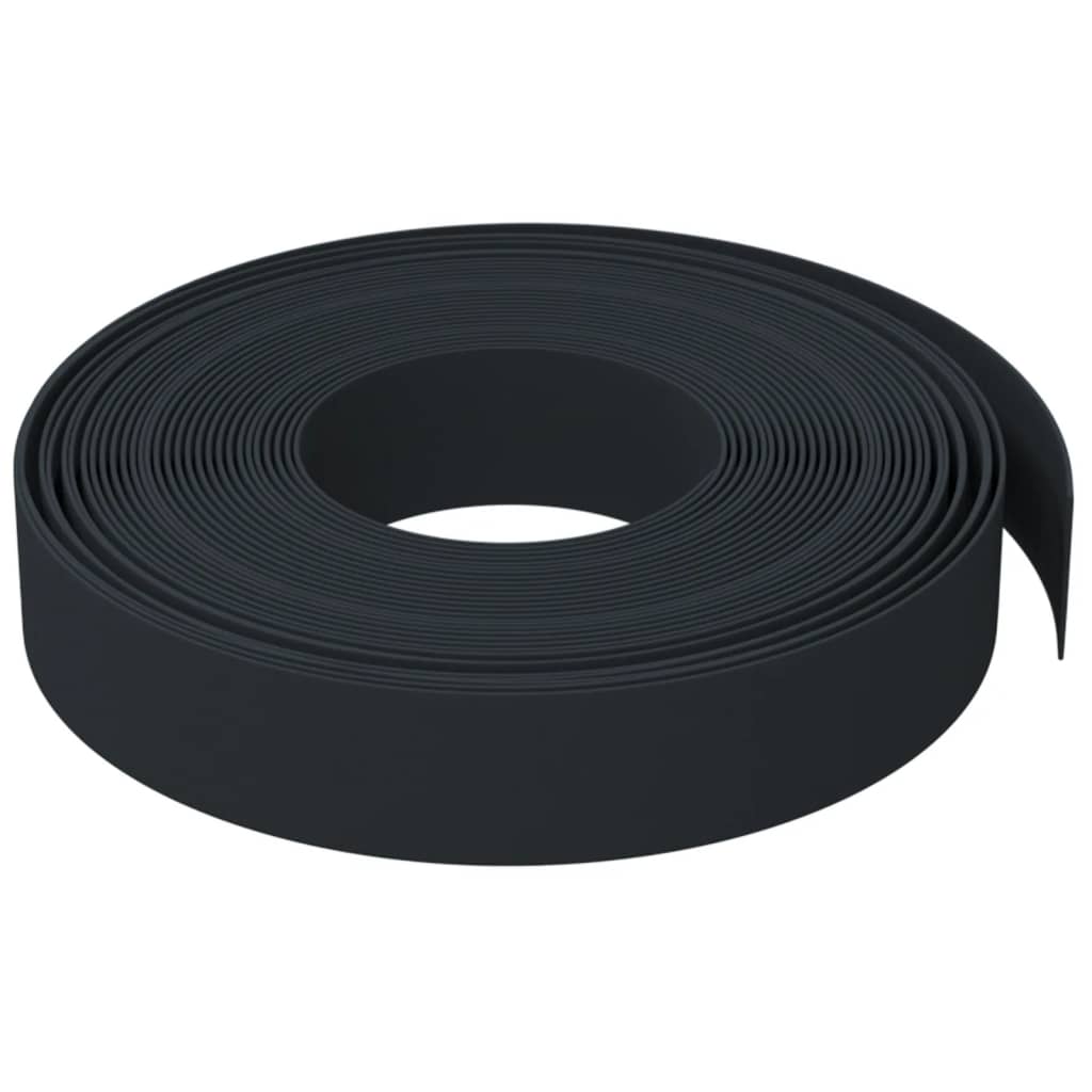 Vidaxl Garden Limit 10 m 10 cm Polyethylenschwarz