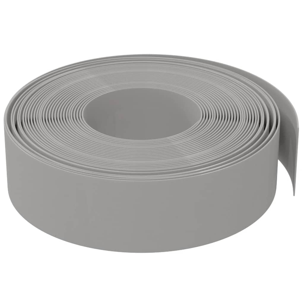 Vidaxl Garden Bire 10 m 15 cm Polyethylengrau