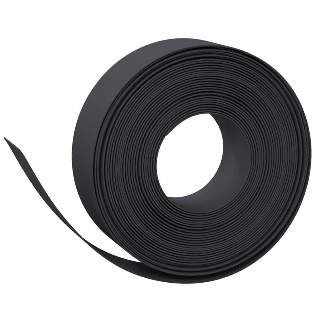 Vidaxl Gartenband 10 m 15 cm Polyethylen schwarz