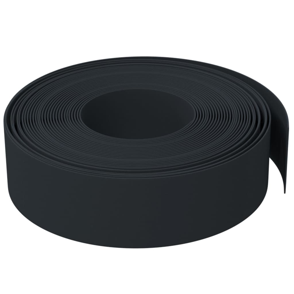 Vidaxl Gartenband 10 m 15 cm Polyethylen schwarz
