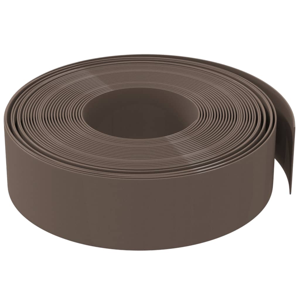Vidaxl Gartenband 10 m 15 cm Polyethylenbraun