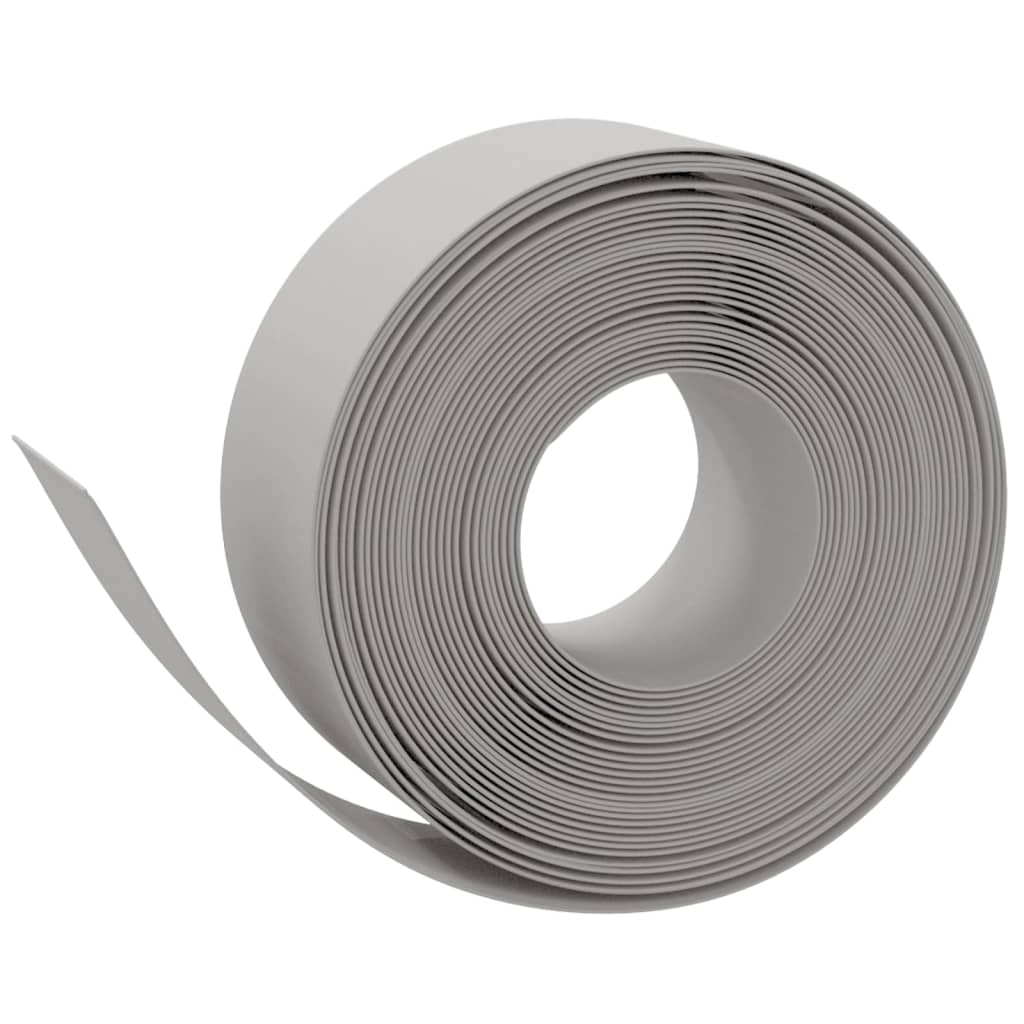 Vidaxl Gartenband 10 m 20 cm Polyethylengrau