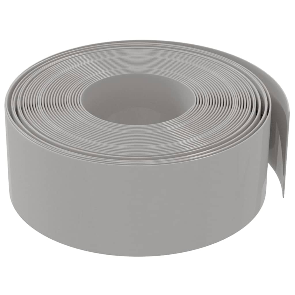 Vidaxl Gartenband 10 m 20 cm Polyethylengrau