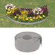 Vidaxl Gartenband 10 m 20 cm Polyethylengrau