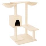 Vidaxl -Katzenmöbel mit Kratzpfosten 82 cm creme -gelenkt - afbeelding 2