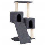 Vidaxl -Katzenmöbel mit Sisal -Kratzerpfosten 82 cm dunkelgrau - afbeelding 2