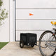 Vidaxl Dog Bike Trailer Oxford Fabric und Eisenschwarz
