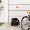 Vidaxl Dog Bike Trailer Oxford Fabric und Eisenschwarz