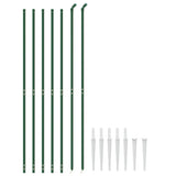 Vidaxl Gaashek mit Bodenanker 1,4x10 m grün - afbeelding 3