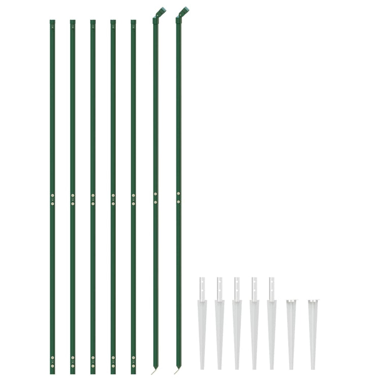 Vidaxl Gaashek mit Bodenanker 1,6x10 m Grün