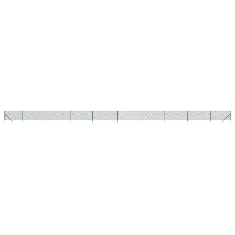 Vidaxl Gaashek mit Bodenanker 1x10 m Grün