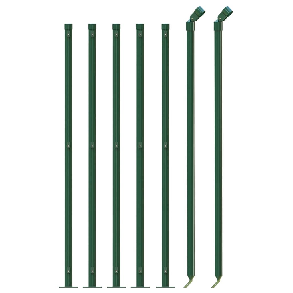 Vidaxl Gaashek mit Flansch 1,1 x 10 m grün