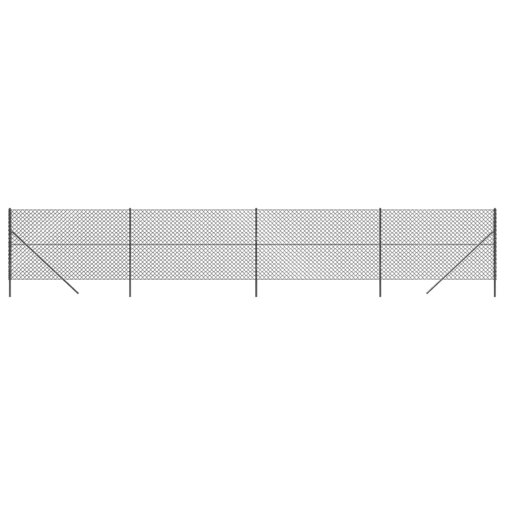 Vidaxl Gaashek 1,8x10 m Anthrazit -ausgelöst