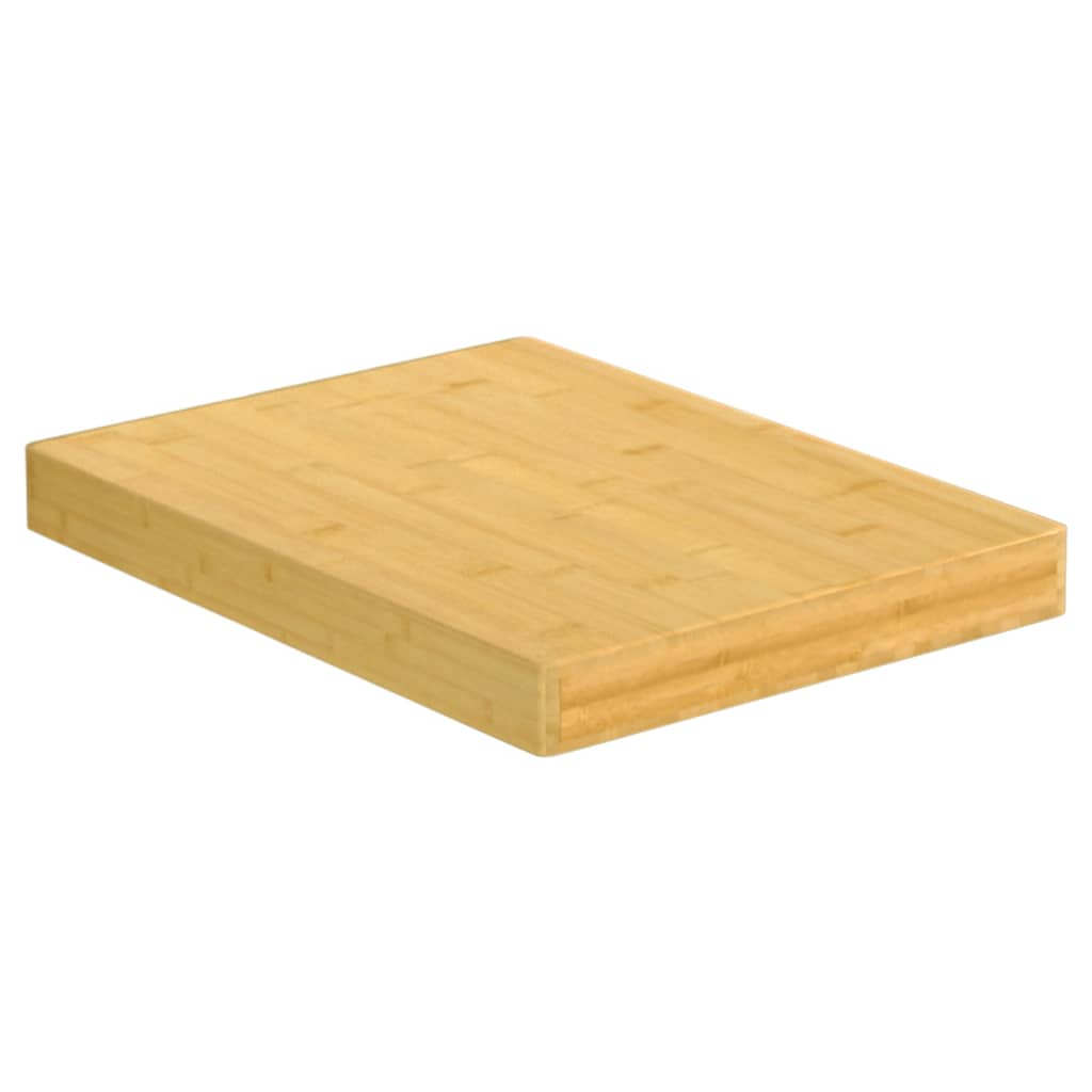 VIDAXL -Schneidebrett 30x40x4 cm Bambus
