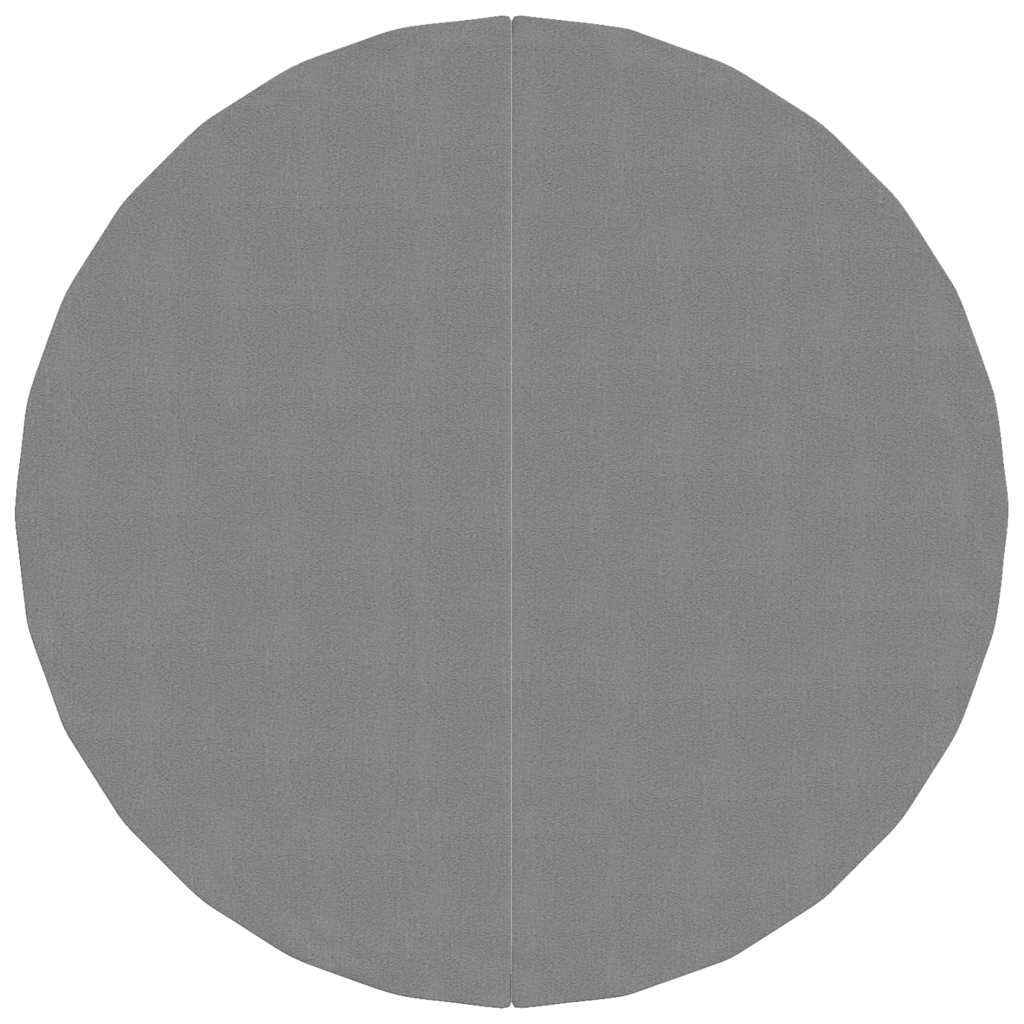 Vidaxx Schwimmbad-Bodenplane ø244 cm Polyester-Geotextil hellgrau