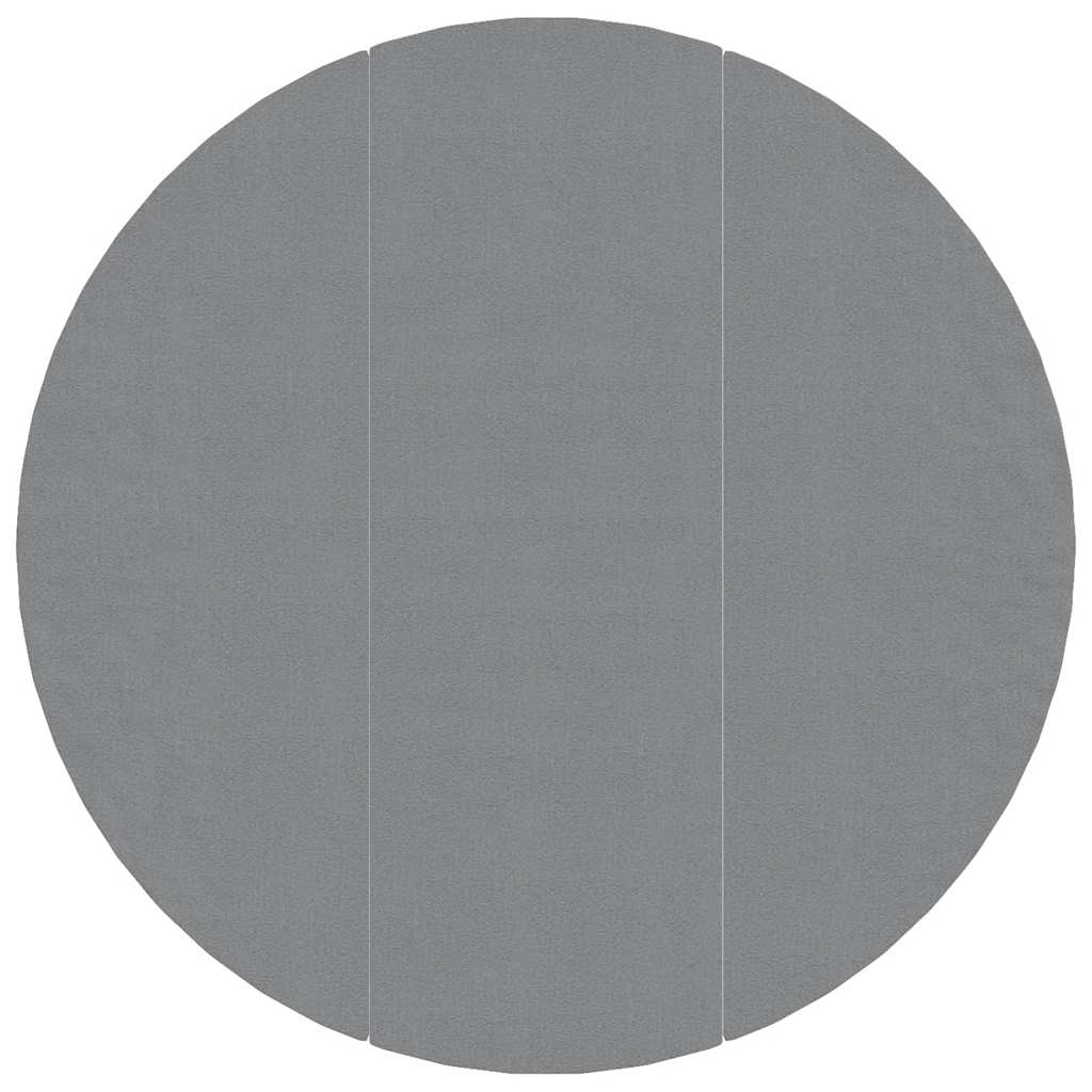 Vidaxx Schwimmbad-Bodenplane ø396 cm Polyester-Geotextil hellgrau
