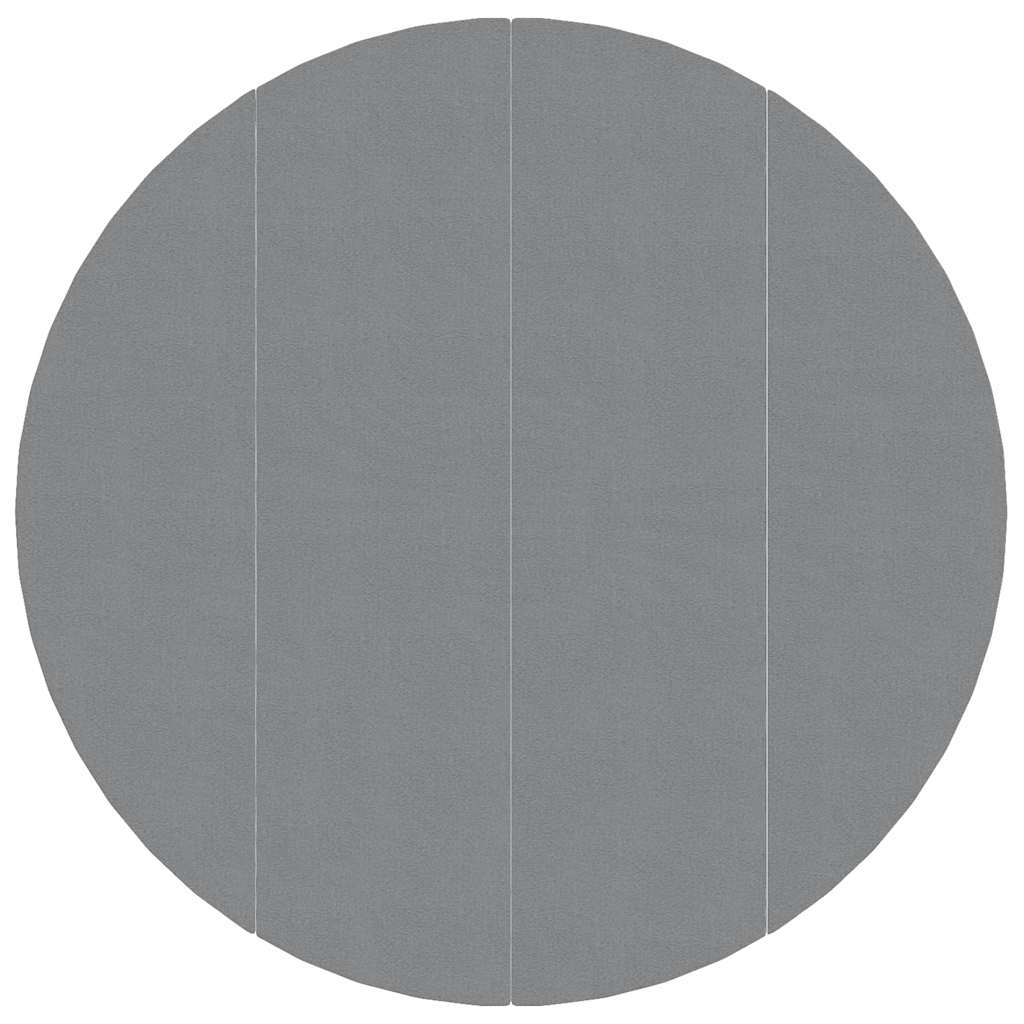 Vidaxx Schwimmbad-Bodenplane ø428 cm Polyester-Geotextil hellgrau
